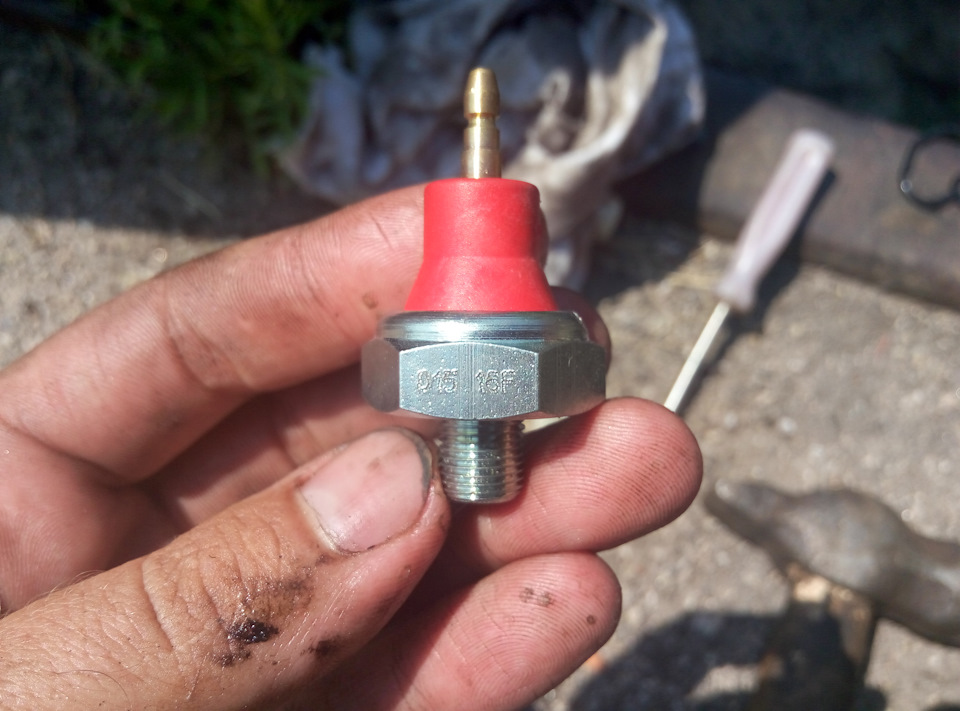 Заміна датчика тиску масла на VTEC 2