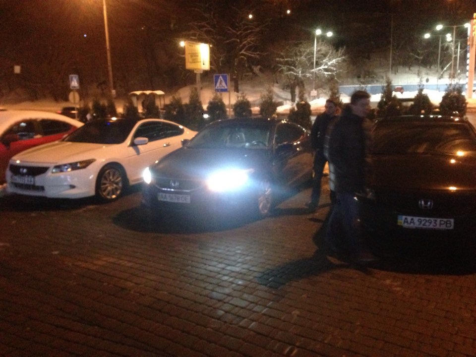 Honda Accord Coupe сходка 1