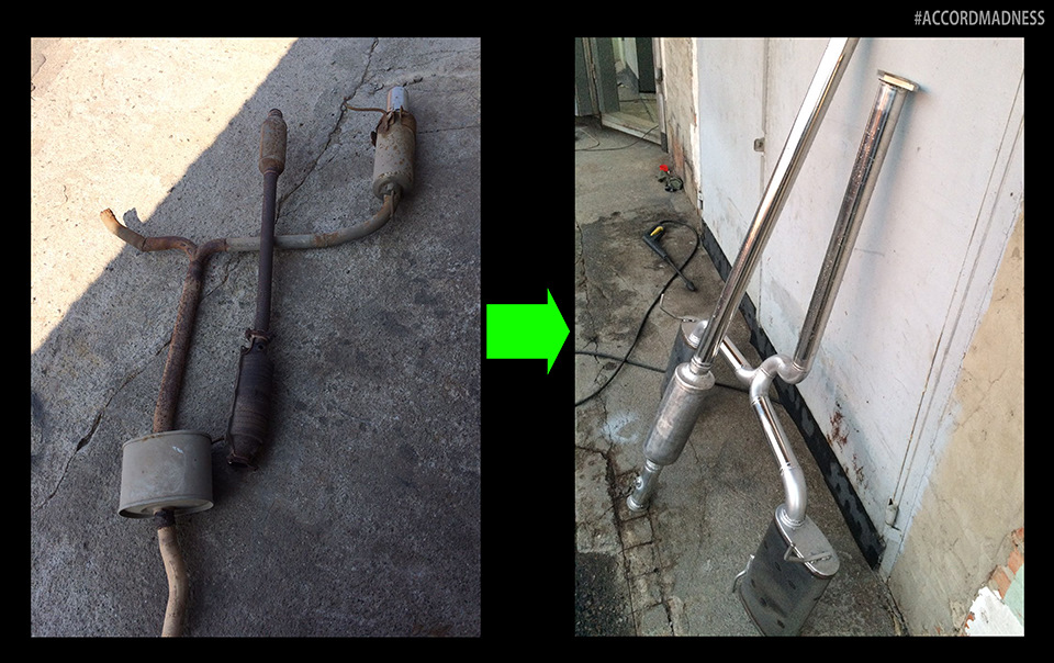 Вихлоп з нержавіючої сталі! Exhaust system! 1