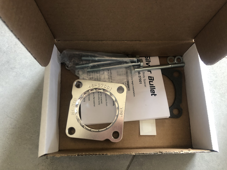 10. Тюнінг дросельної заслінки. Throttle Body Spacer. 4