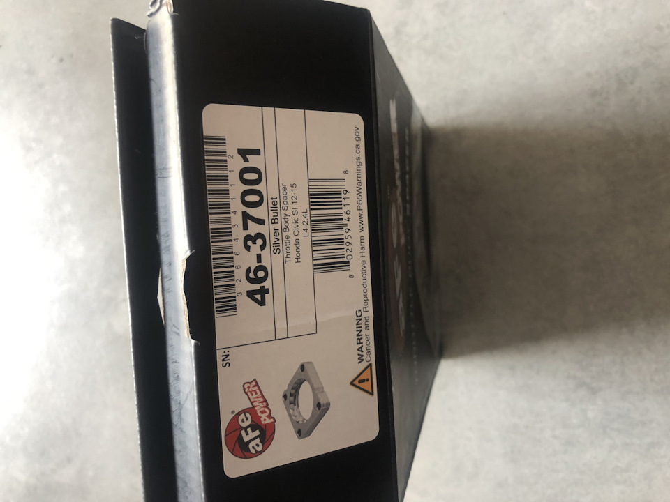 10. Тюнінг дросельної заслінки. Throttle Body Spacer. 3
