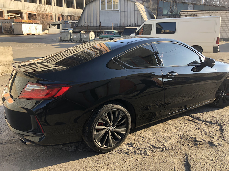 30. Хімчистка + Дітейлінг, нові килимки EVA. Honda Accord Coupe 2016. 2