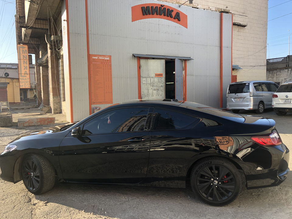 30. Хімчистка + Дітейлінг, нові килимки EVA. Honda Accord Coupe 2016. 1