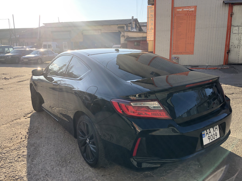 30. Хімчистка + Дітейлінг, нові килимки EVA. Honda Accord Coupe 2016. 3