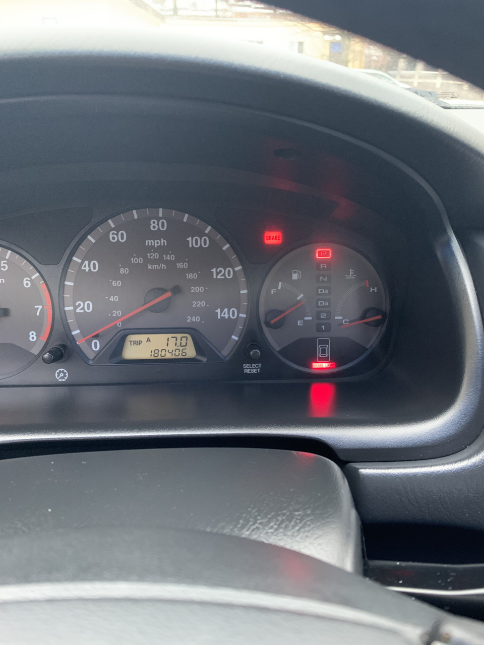 Помилка Brake lamp та заміна ламп освітлення номера 1