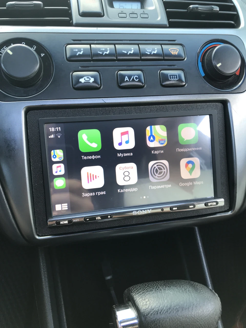 Придбав 2 din магнітолу з CarPlay