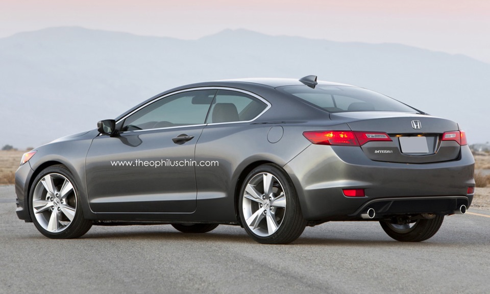 Acura Legend / Integra coupe 2016 / замальовки 1