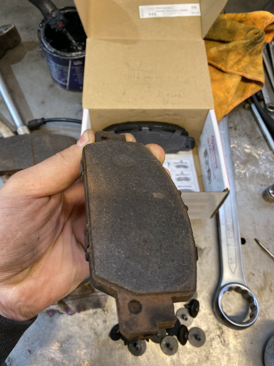 Тормозні колодки BREMBO 5