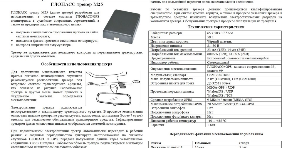 GPS трекер 1