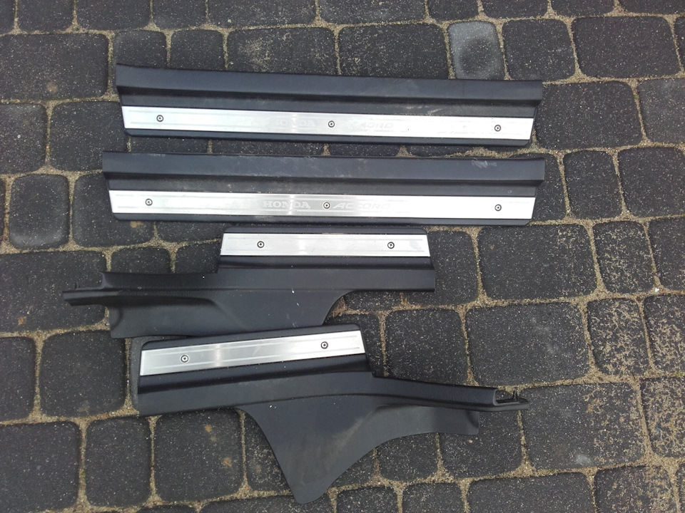 Накладки на пороги Honda Accord 6 VI CG8 1999-2002 1