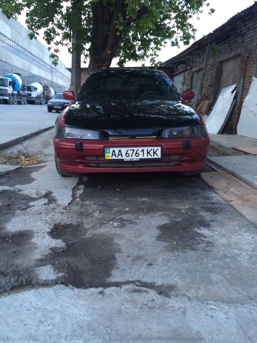 Перефарбування капота і даху в чорний 2