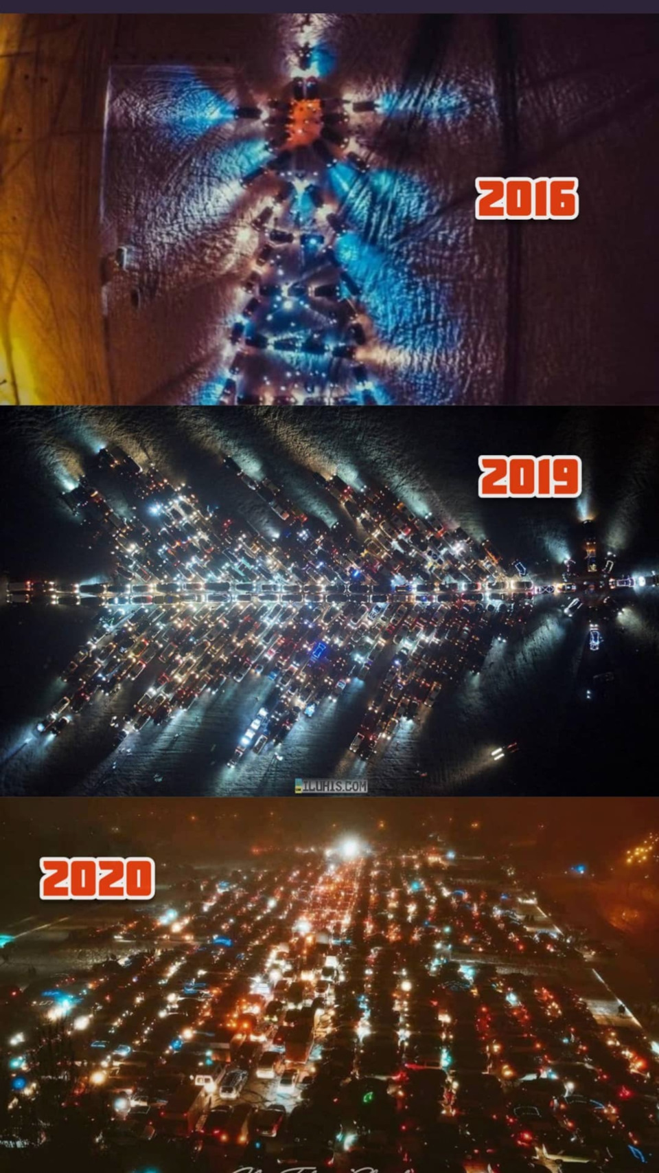 Авто-Ялинка 2020-2021 Україна, Харків. Офіційний рекорд занесений до книги :) 2