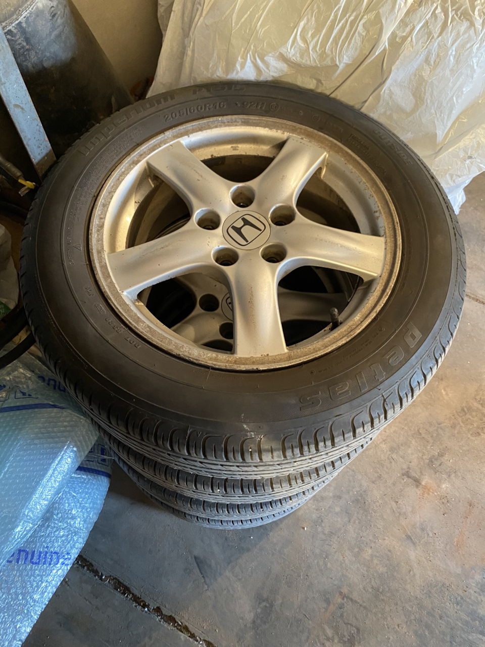 3. R18 225/45 7,5j на Accord 7 1