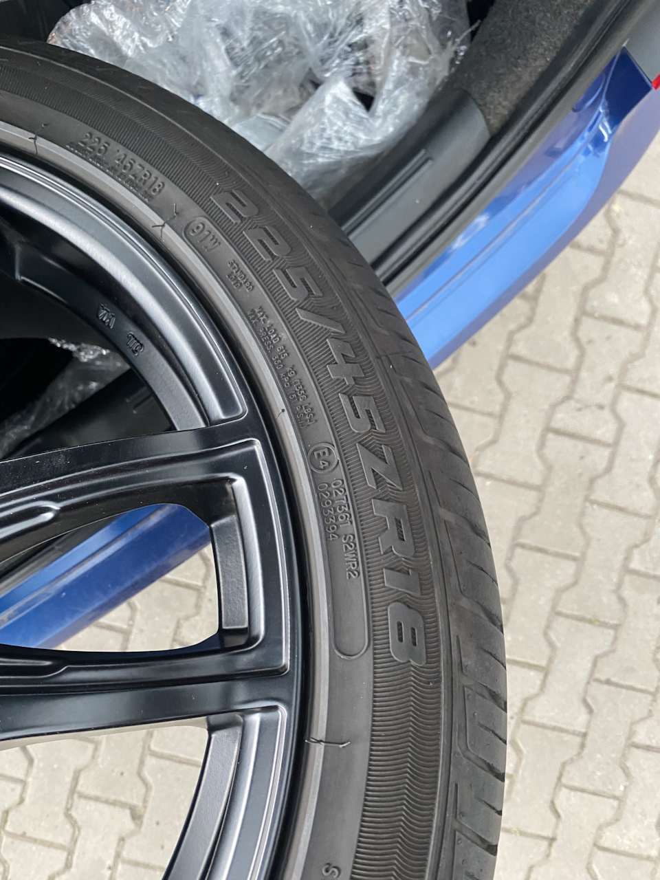 3. R18 225/45 7,5j на Accord 7 4