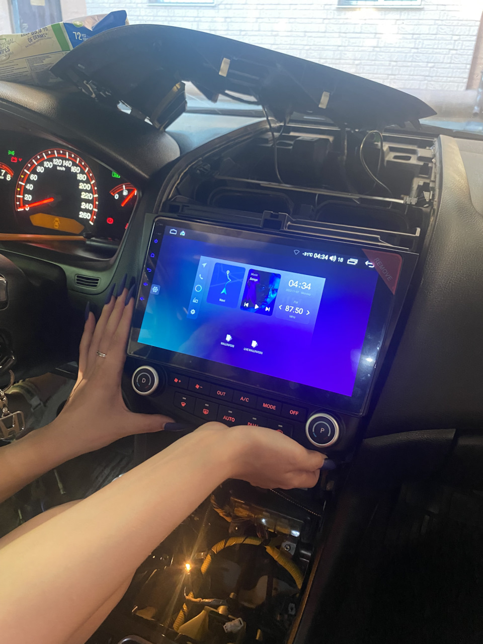 6. Android на Accord 7 3