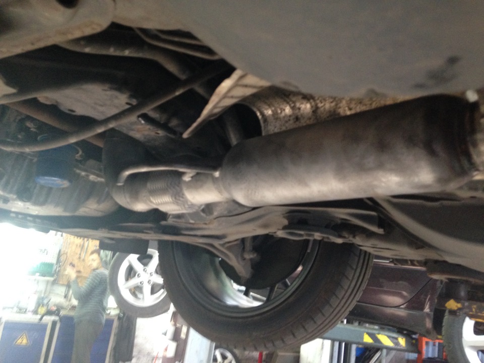Downpipe + фільтр K&N 4