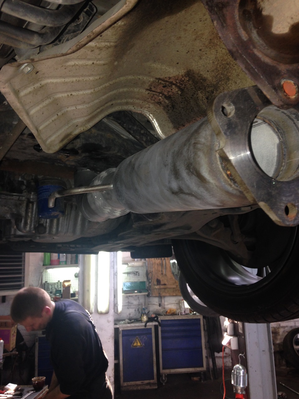 Downpipe + фільтр K&N 3