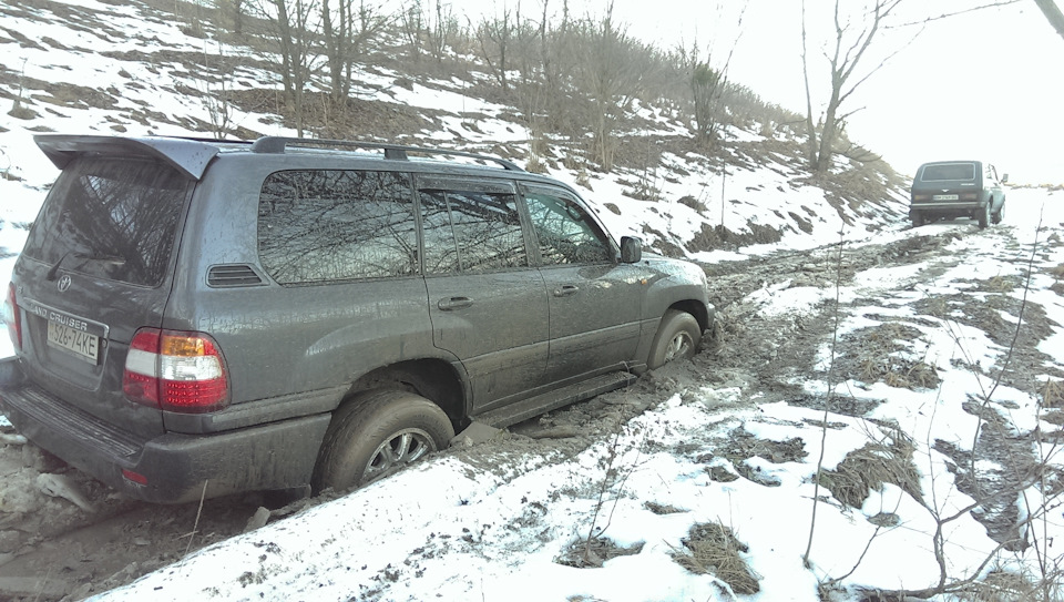 Друга машина TLC-100 first off-road 1