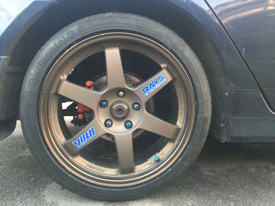 ПРОДАНО Original Rays TE37 R18+Recaro 3