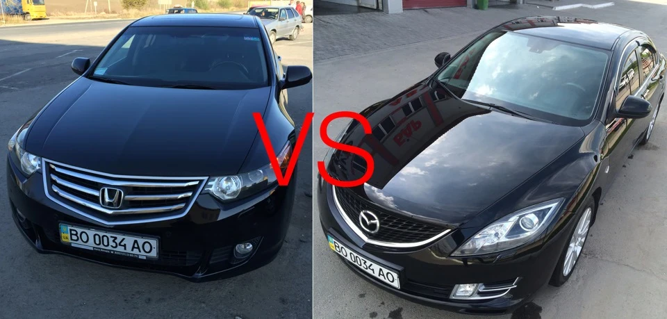 Honda Accord vs Mazda 6 (мої враження)