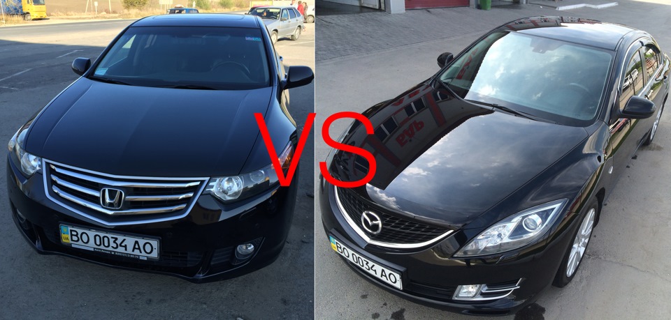 Honda Accord vs Mazda 6 (мої враження) 1