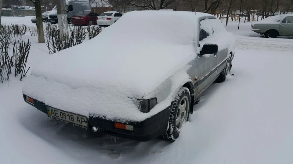 Сніг привезли
