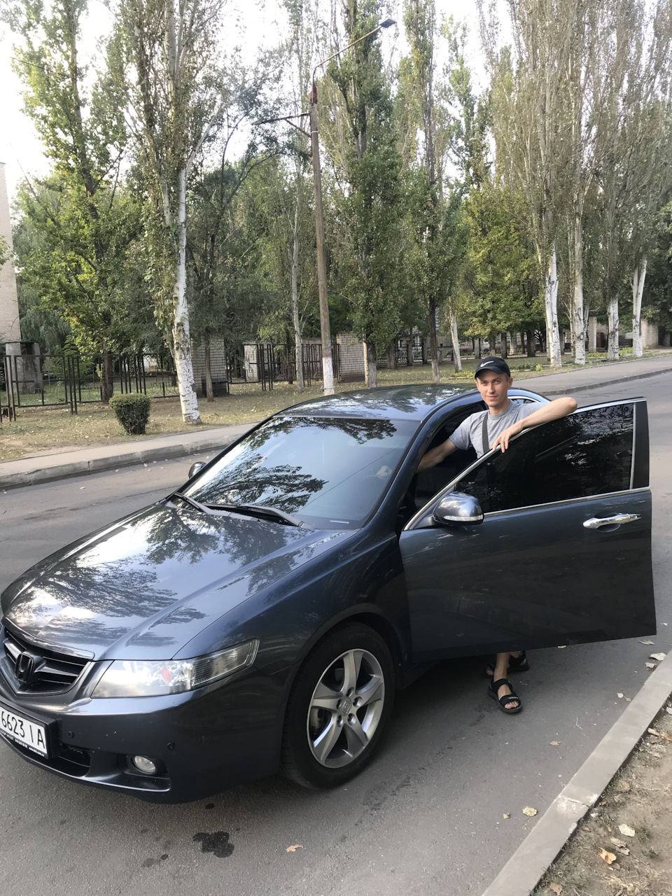 Перший день за кермом Хонда 1