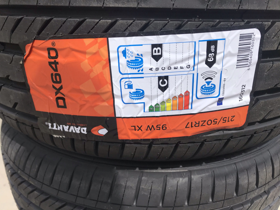 Літо 215/50/17 Davanti 3