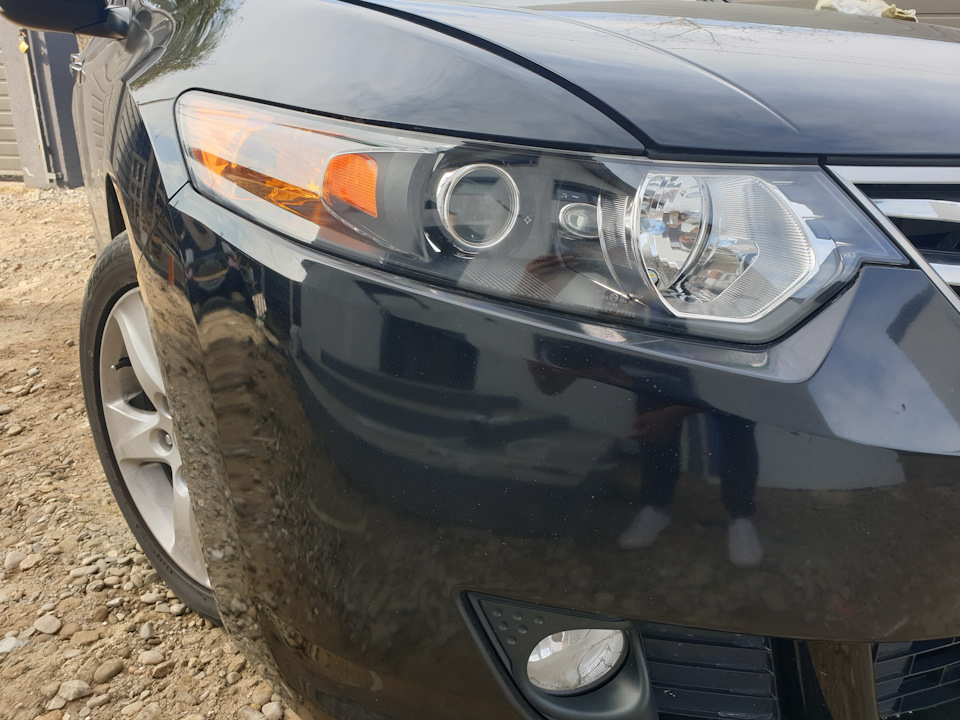 Заміна Ксенона + Поліроака Фар 1