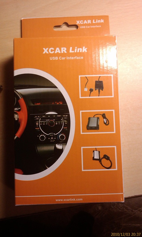 Установка mp3 декодера ХCarLink 1
