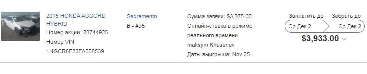 Причина продаж. Частина 2. Торги. 4