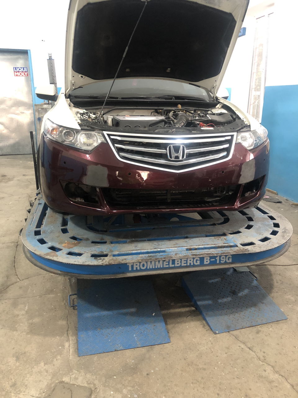 Ремонт бампера Honda Accord ч. 2. 2