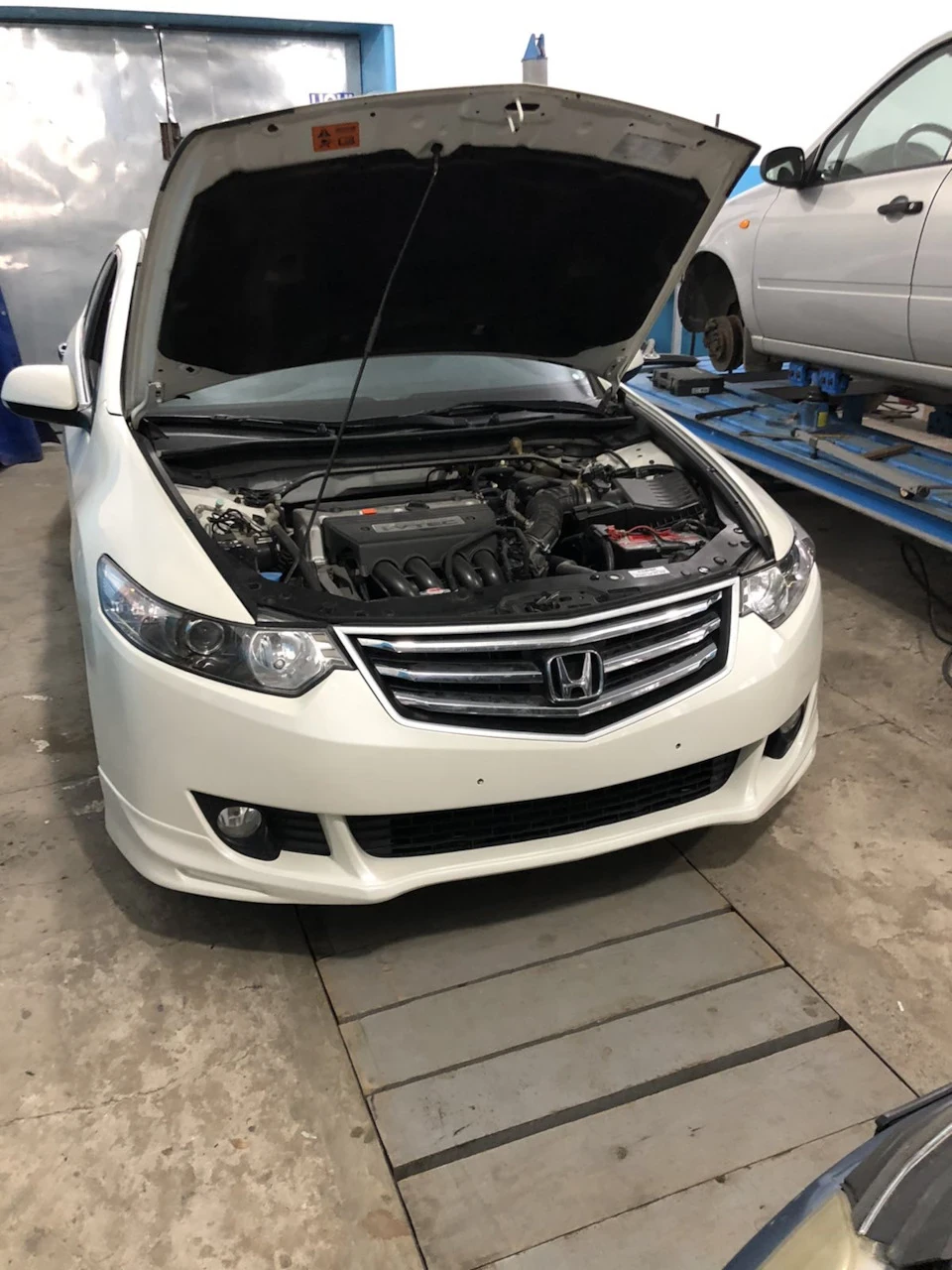 Ремонт бампера Honda Accord ч.3