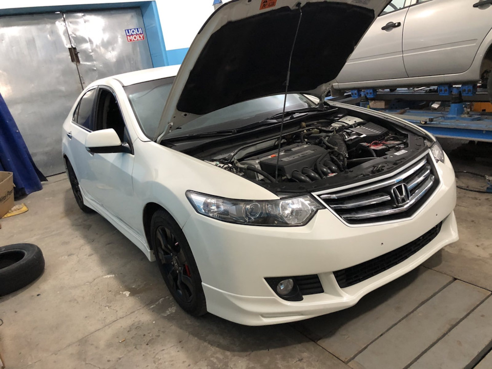 Ремонт бампера Honda Accord ч.3 2