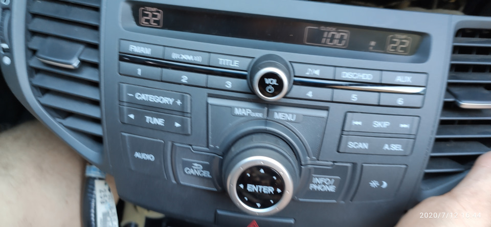 Tsx navi with HDD for Accord 3