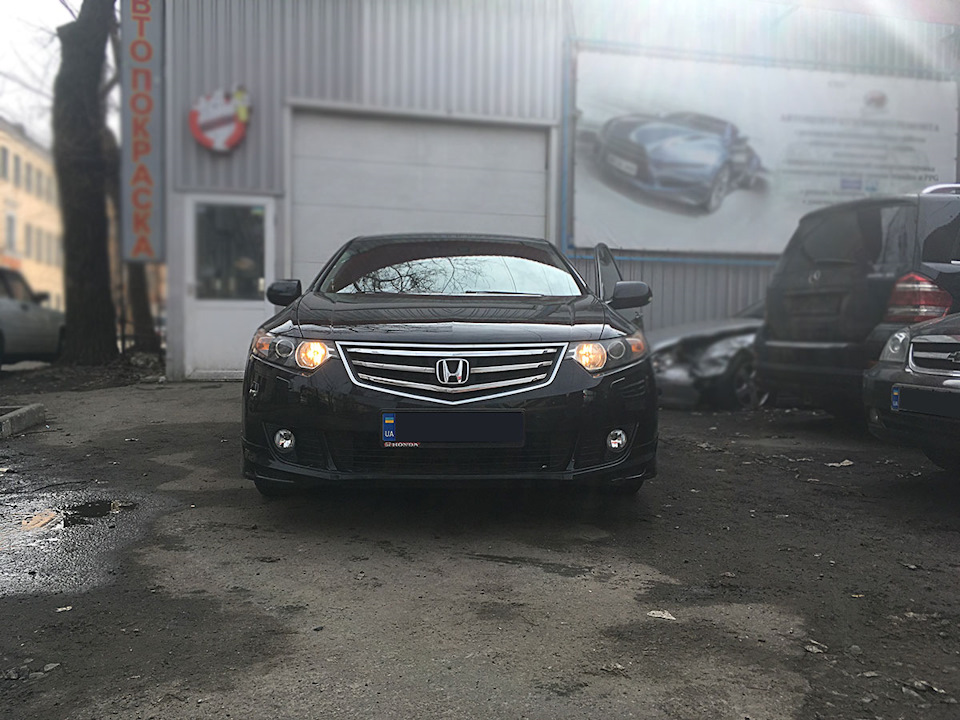 ДХО у дальнє світло Honda Accord VIII 1