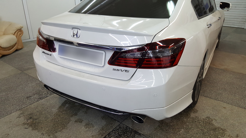 1.2 Колір настрою RESTYLING (Тонування хрому та броні задніх ліхтарів Accord 2017 \ TAILLIGHT/LICENSE LIGHT) 4