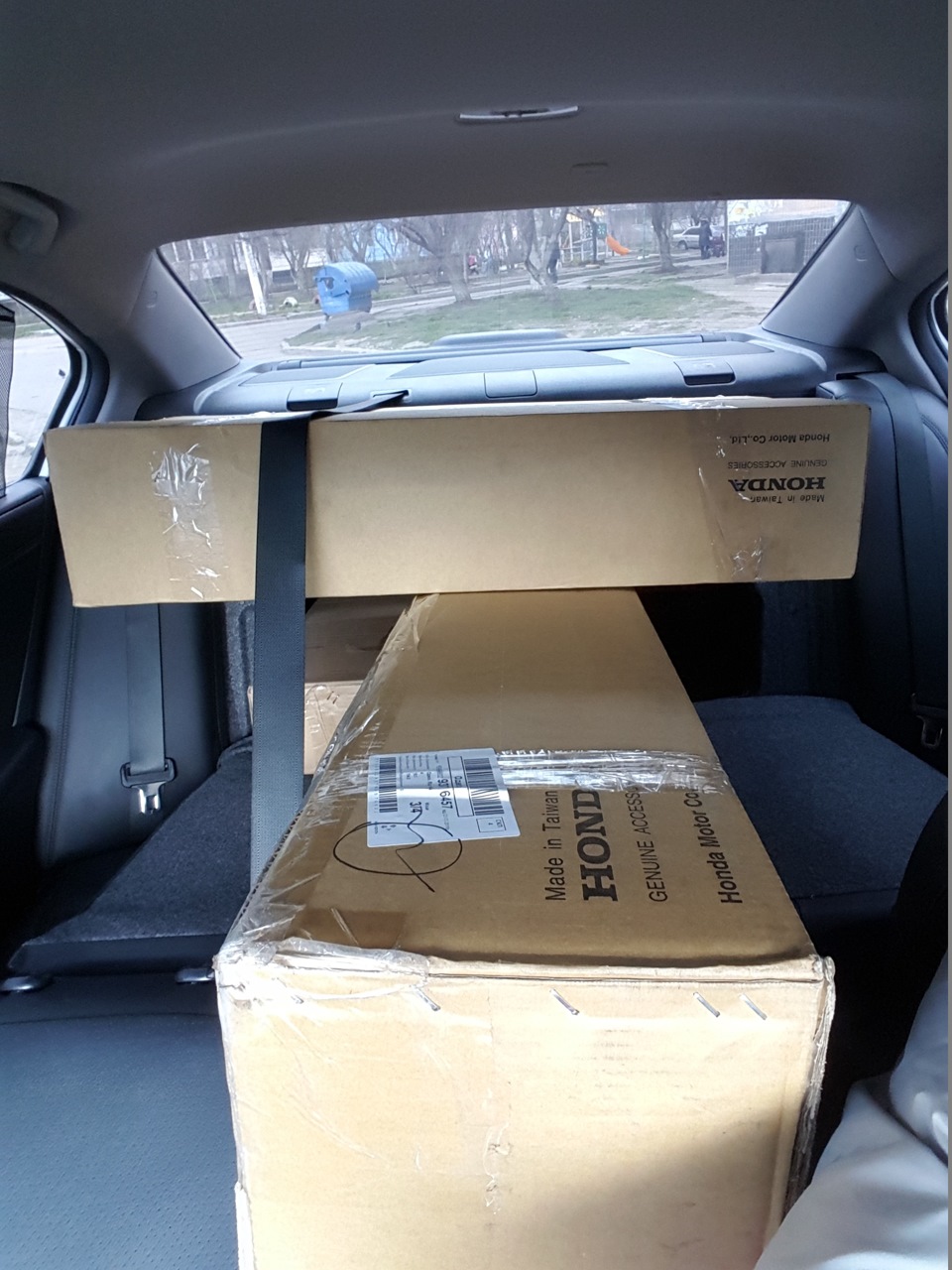 Встановлено оригінальне обважування HONDA ACCORD 2013 1