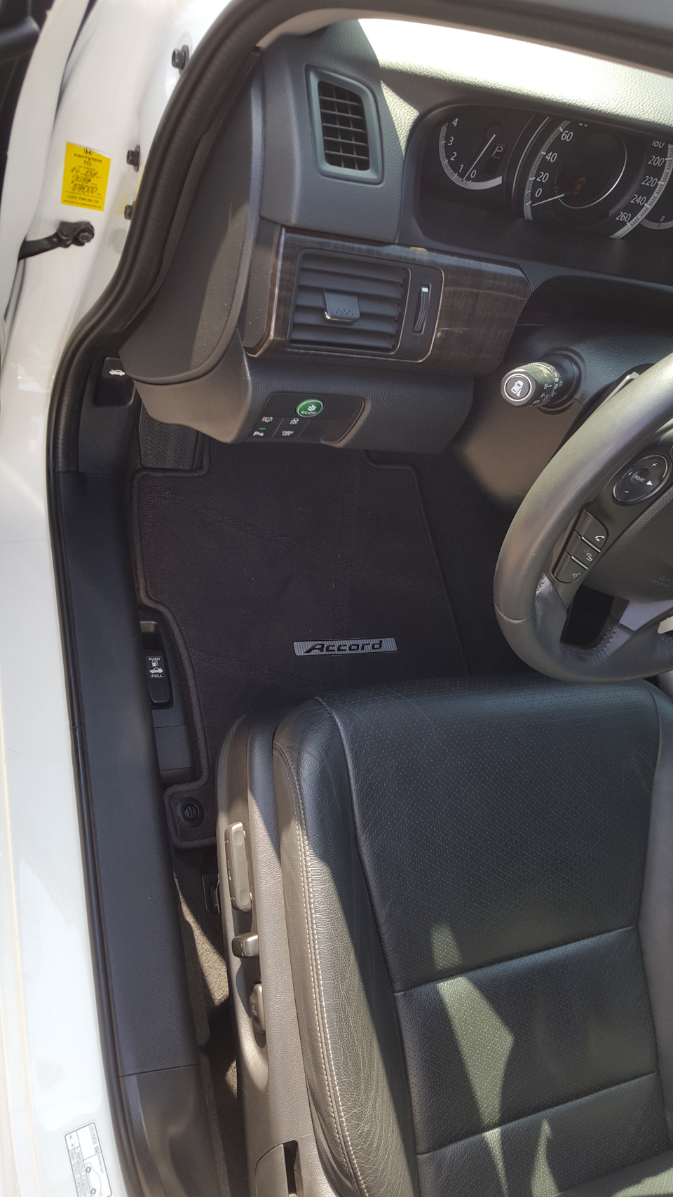 Велюрові килими Honda Accord 2013-17 Accessories OEM 4