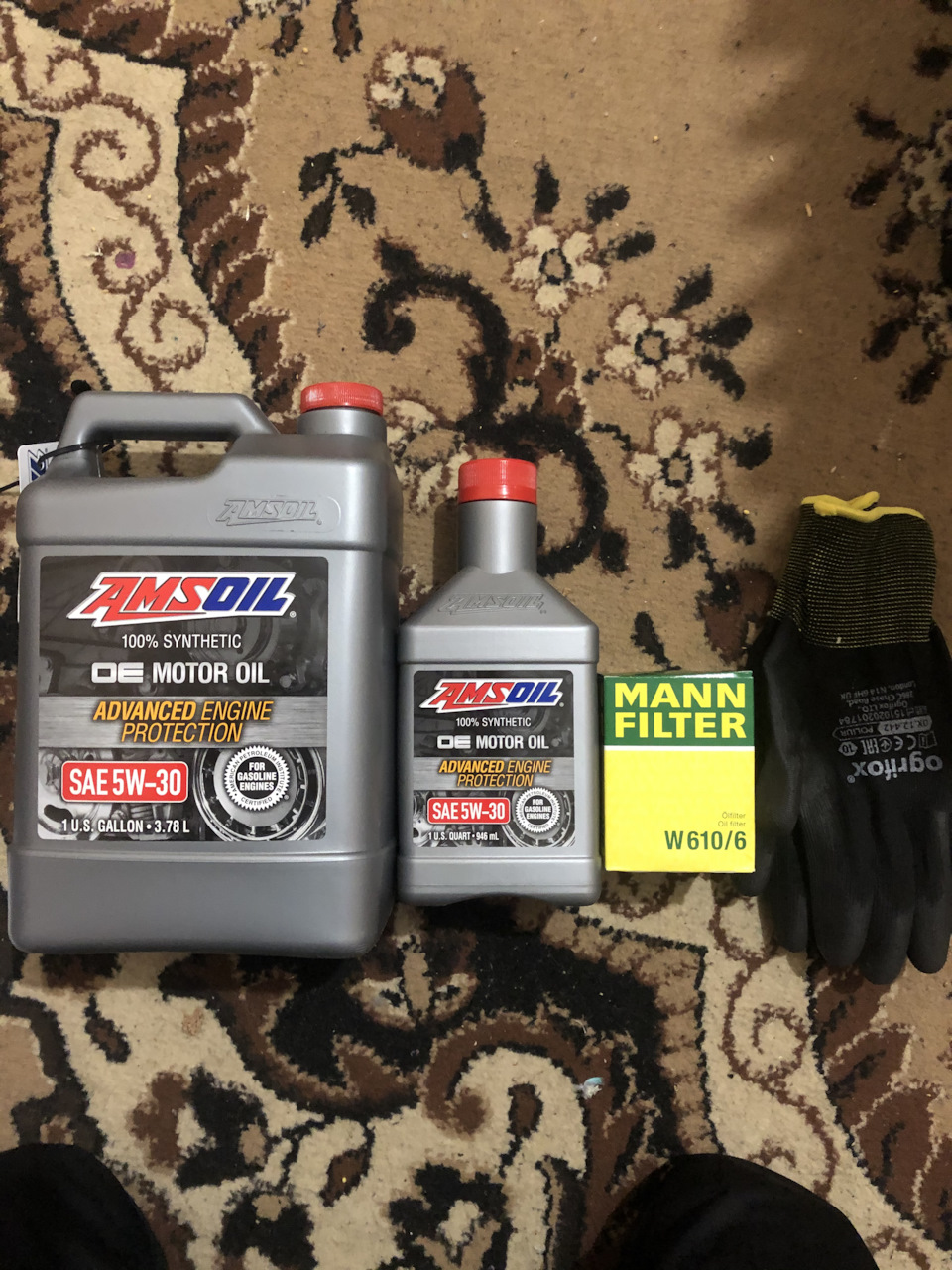 Заміна мастила amsoil 1