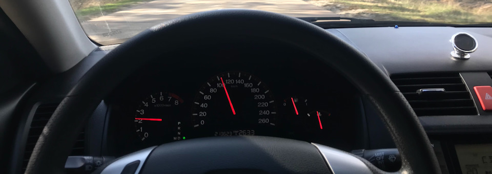 Холості оберти Accord CL7 1