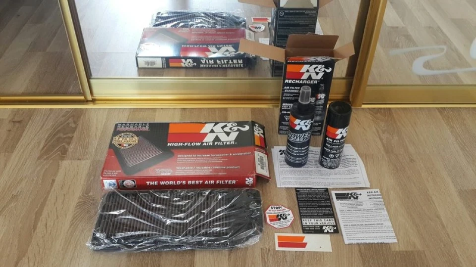 K&N фільтр і нові грати
