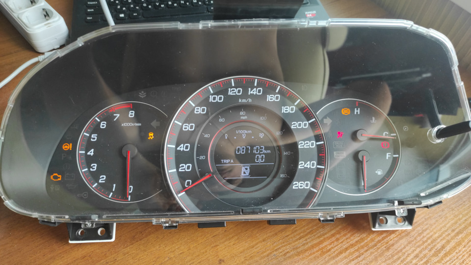 Прошивка снова, Honda Accord 9 1