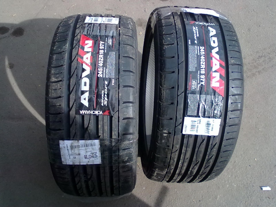 Yokohama Advan Sport V103 made in japan) 1
