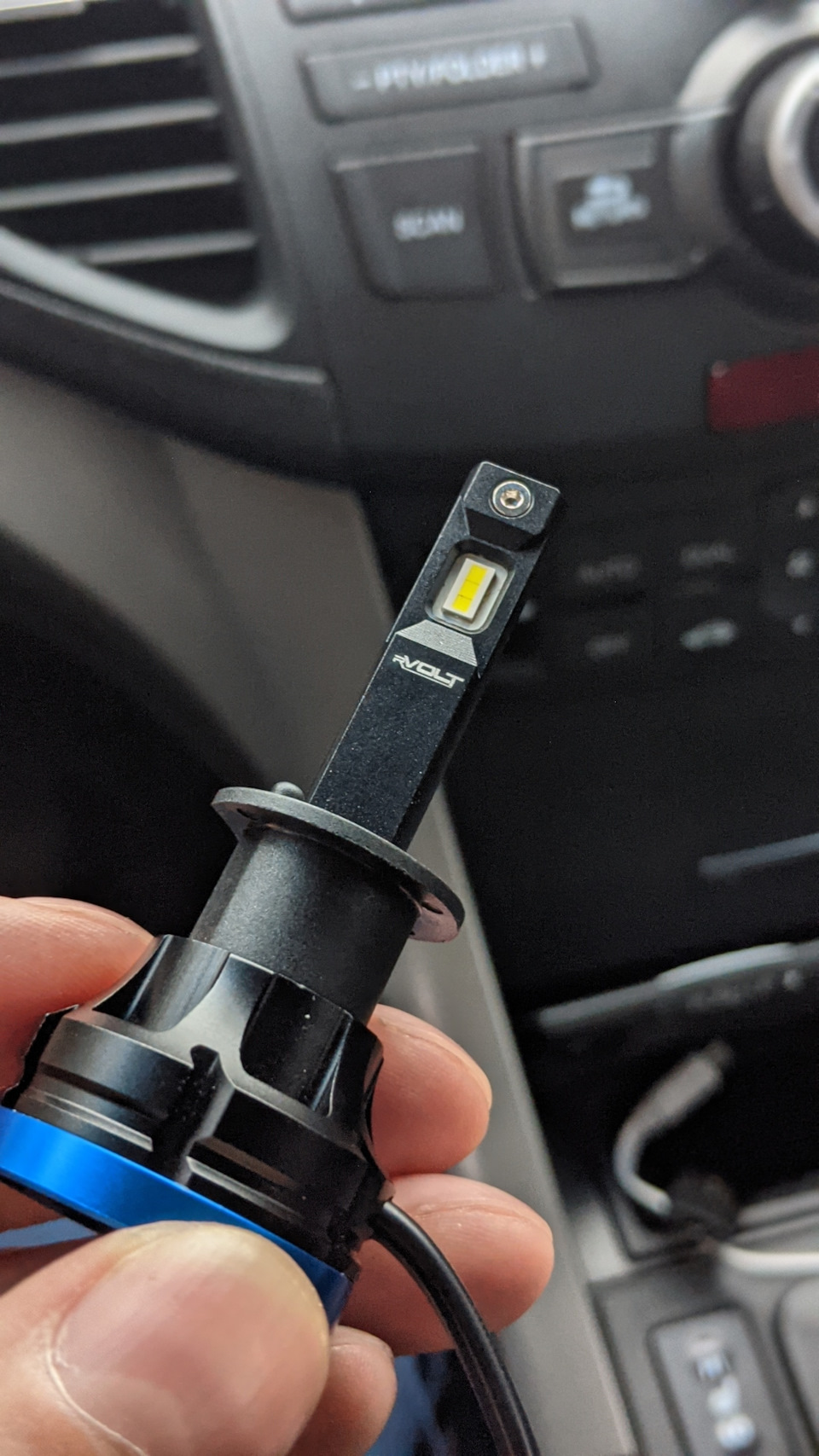 Заміна ламп led h1 rvolt rc02 5