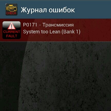 помилка P0171 або знайомство з Джекі Чаном... 1