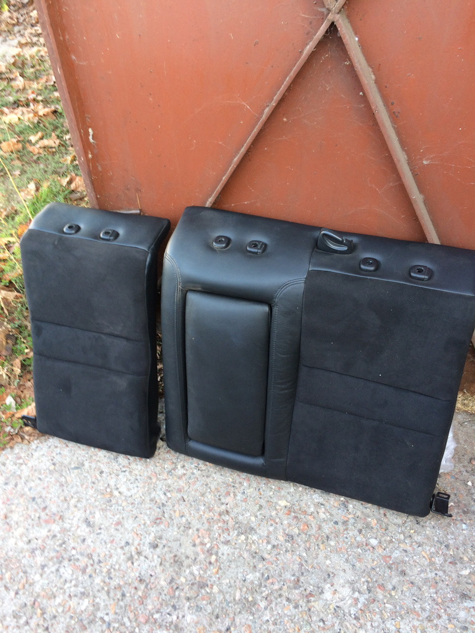 Перетягнув RECARO у шкіру та алькантару 3