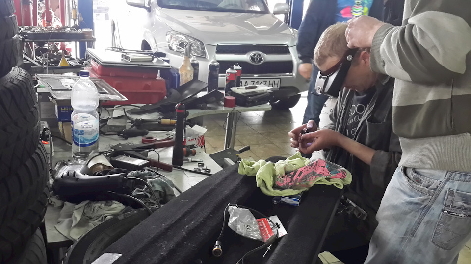 Промивання форсунок Wynn's (ВІНСОМ)+Чистка клапанів Ventil Sauber від LIQUI MOLY 3