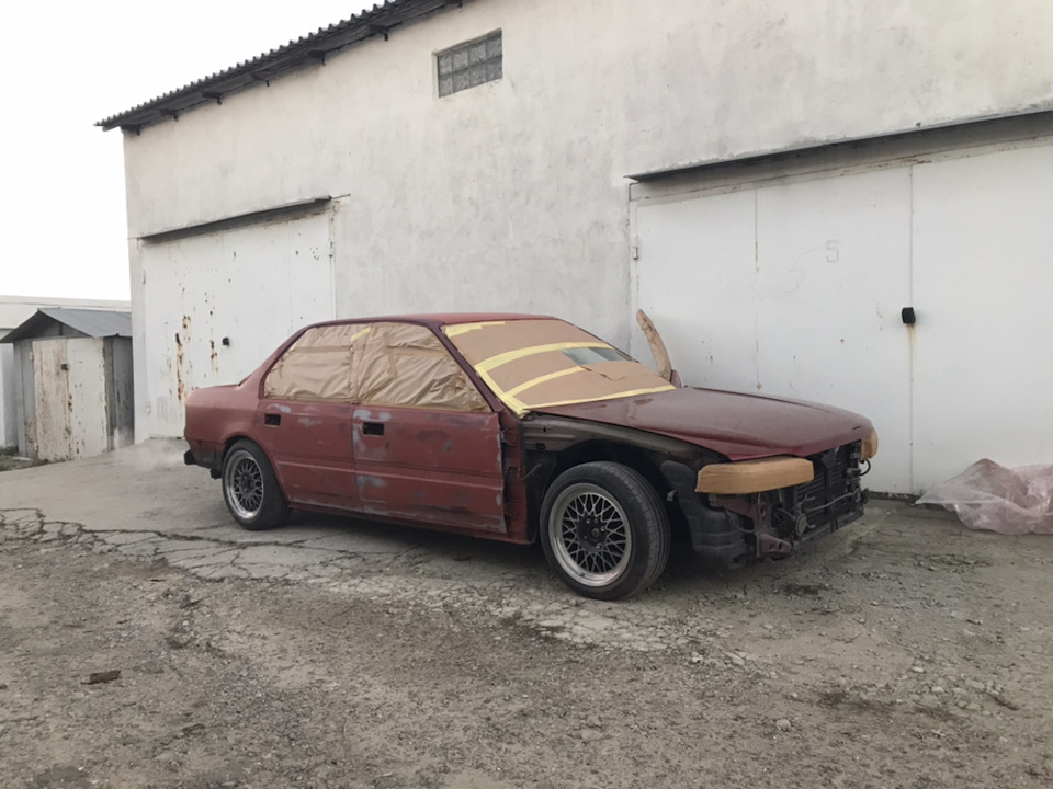 Accord cb7 момент фарбування 3