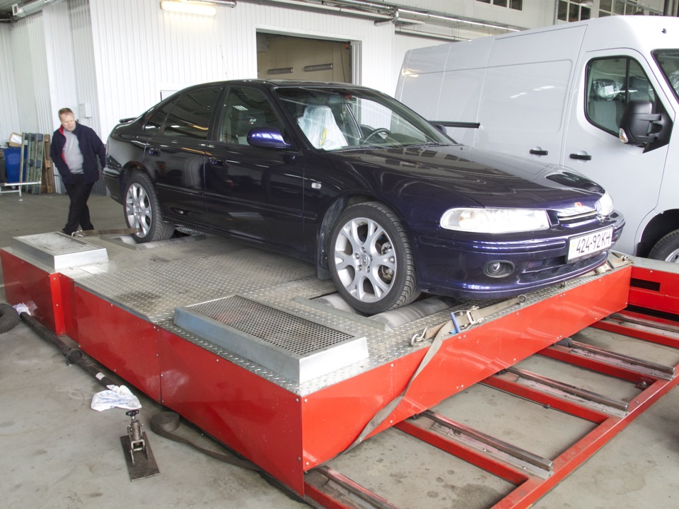 H24A DOHC VTEC на dyno... 1